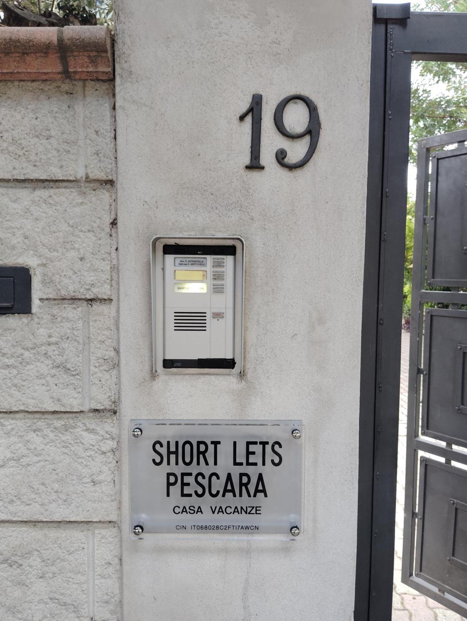Short Lets Pescara Leilighet Eksteriør bilde